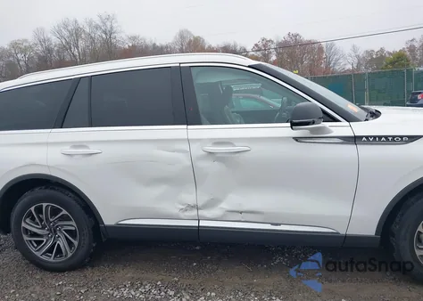 2022 Lincoln Aviator Standard z USA, uszkodzony, nr VIN 5LM5J6XC2NGL19168